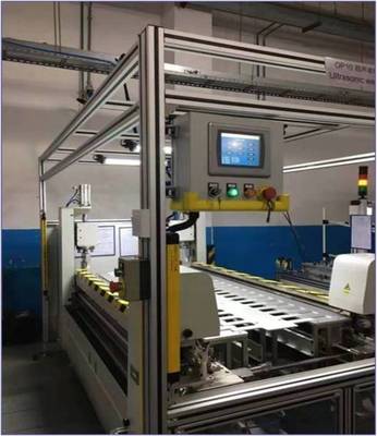 汽車天窗遮陽簾超聲波焊接工作站非標(biāo)設(shè)備定制 提升自動化效率與質(zhì)量